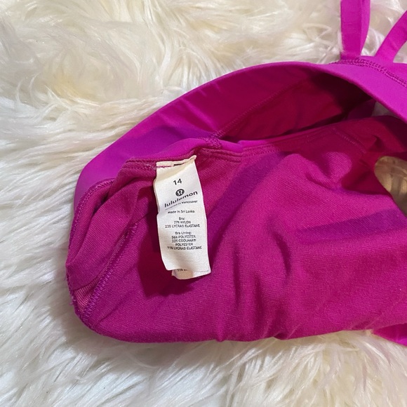 Lululemon Highlight Purple Energy Bra - Picture 4 of 7